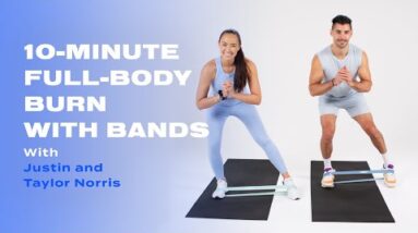 10-Minute Full-Body Mini-Band Workout With LIT Method