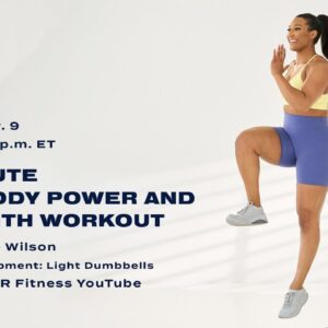 20-Minute Full Body Power & Strength With Danyele Wilson