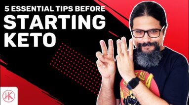 5 Essential tips BEFORE starting KETO