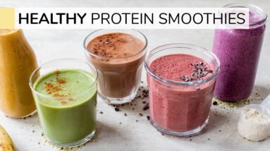 5 HEALTHY SMOOTHIES | recipes for wellness and weight loss