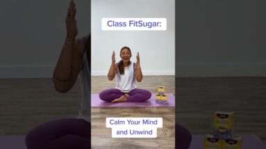 Class FitSugar: Yoga Pose To Unwind Your Mind |#AD #Shorts