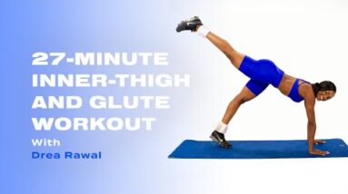 Fire Up Your Glutes With This 27-Minute Ankle-Weights Workout