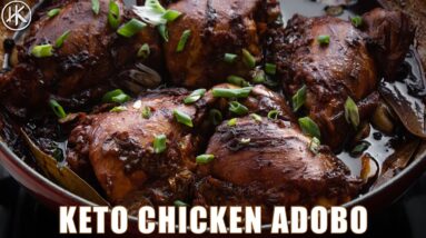 I ate this chicken dish EVERYDAY for a week | Keto Chicken Adobo