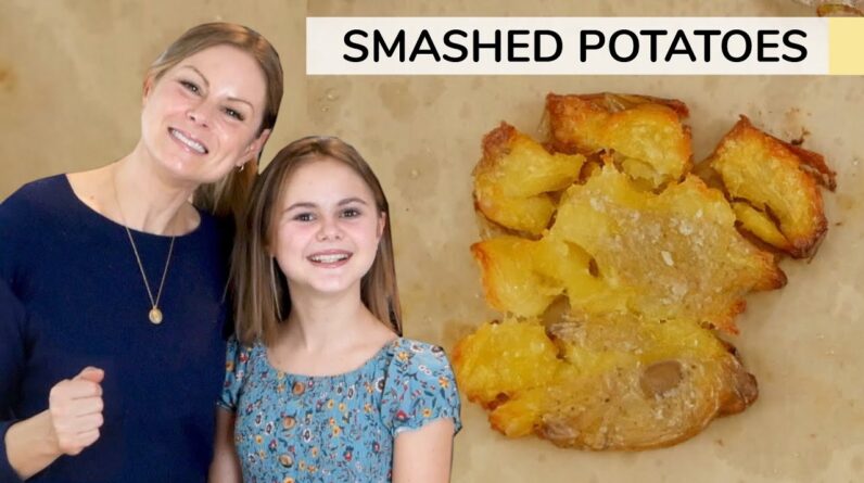 Smashed Potatoes | Cooking with Katie and Yummy Crate