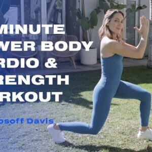 This 15-Minute Lower-Body Cardio and Strength Workout Will Power Up Your Next Walk