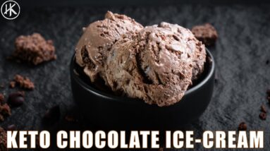 THE BEST Keto Chocolate Ice Cream | Only 2g NET CARBS!!!