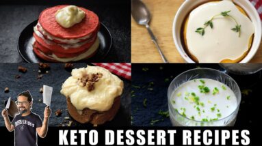 4 Keto desserts that are NOT CHOCOLATE