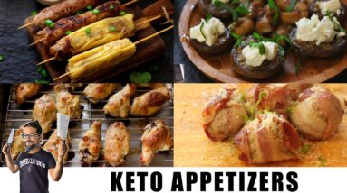 IMPRESS your guests with these 4 KETO APPETIZER RECIPES