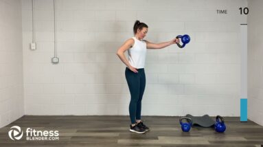 Kettlebell Lower Body HIIT for Strength and Power