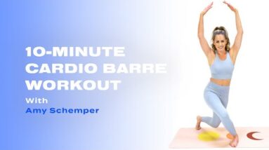 Plié Your Way Through This 10-Minute Cardio Barre Workout | POPSUGAR FITNESS